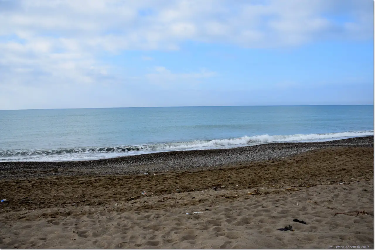 Der weite, offene Strand von Boğazkent am östlichen Ende von Belek